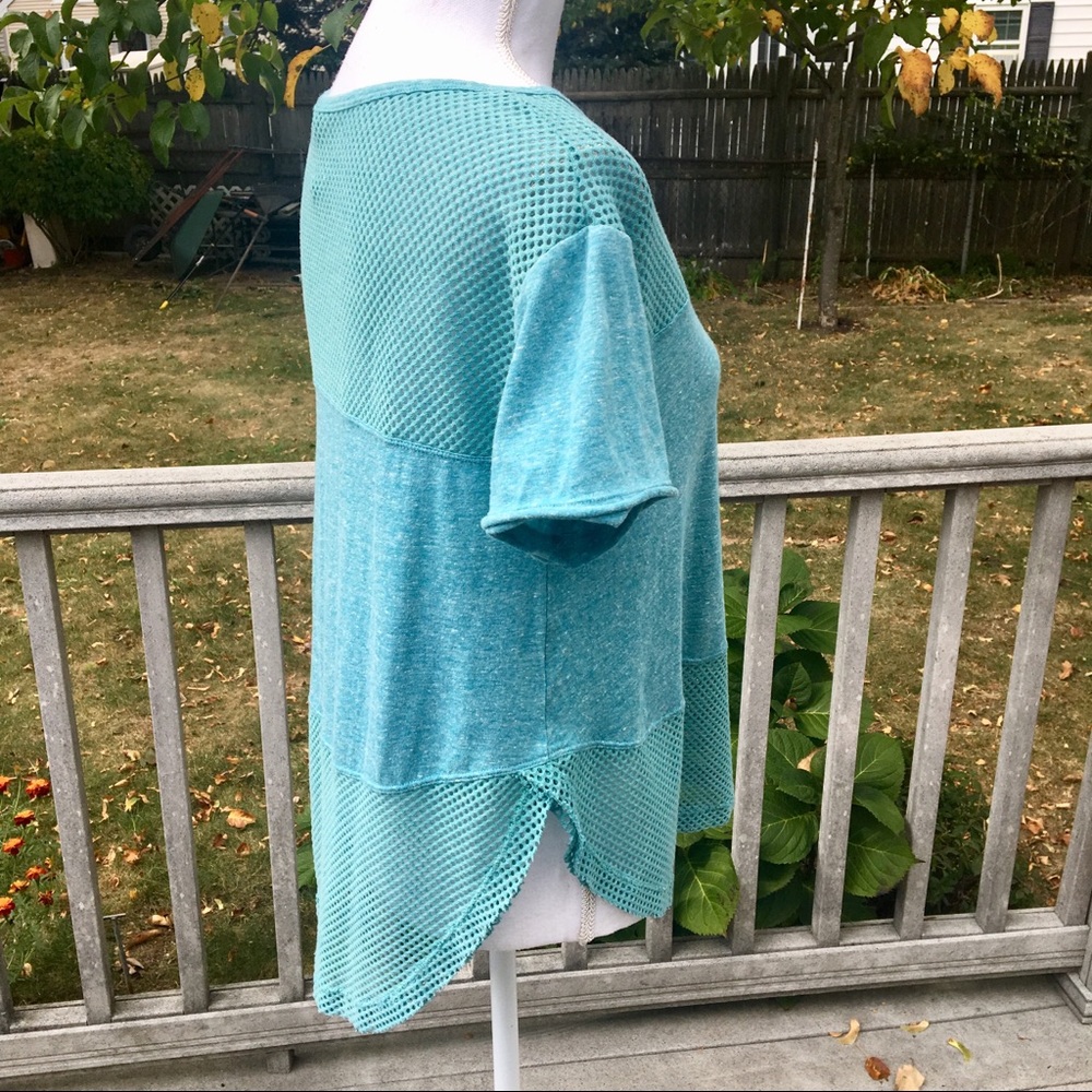 Free People Movement Hourglass Mesh Tee - Picture 3 of 6